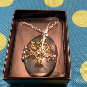 Avon oak tree locket.